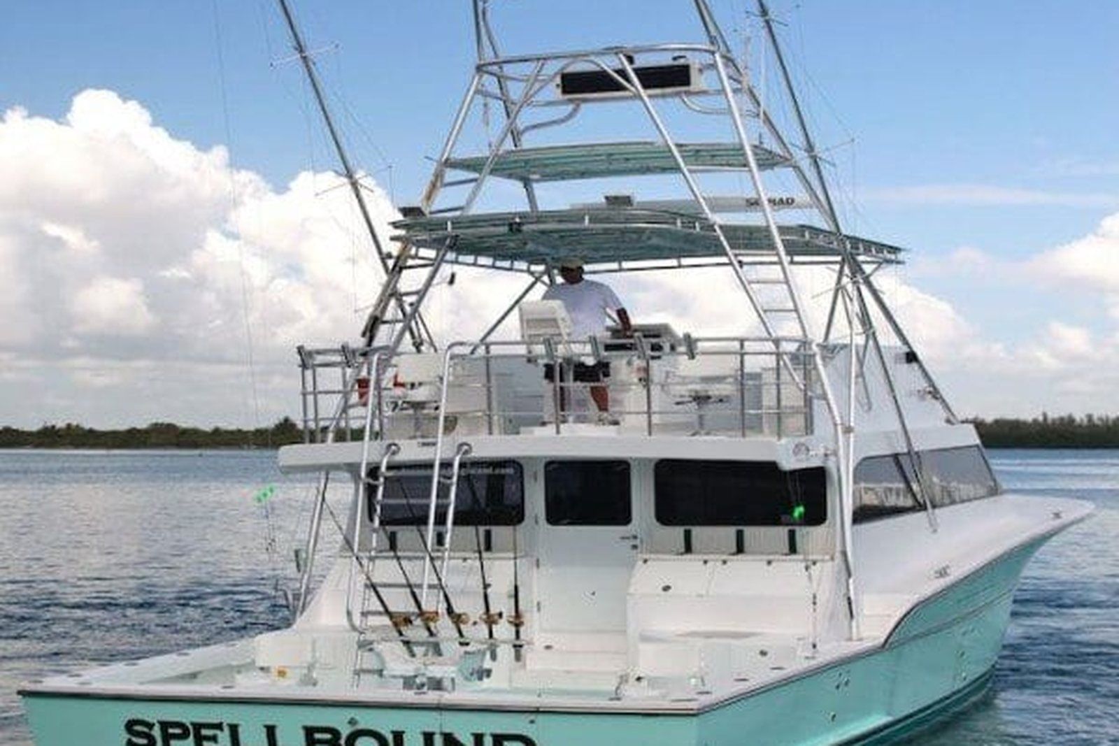 Spellbound underway off Miami